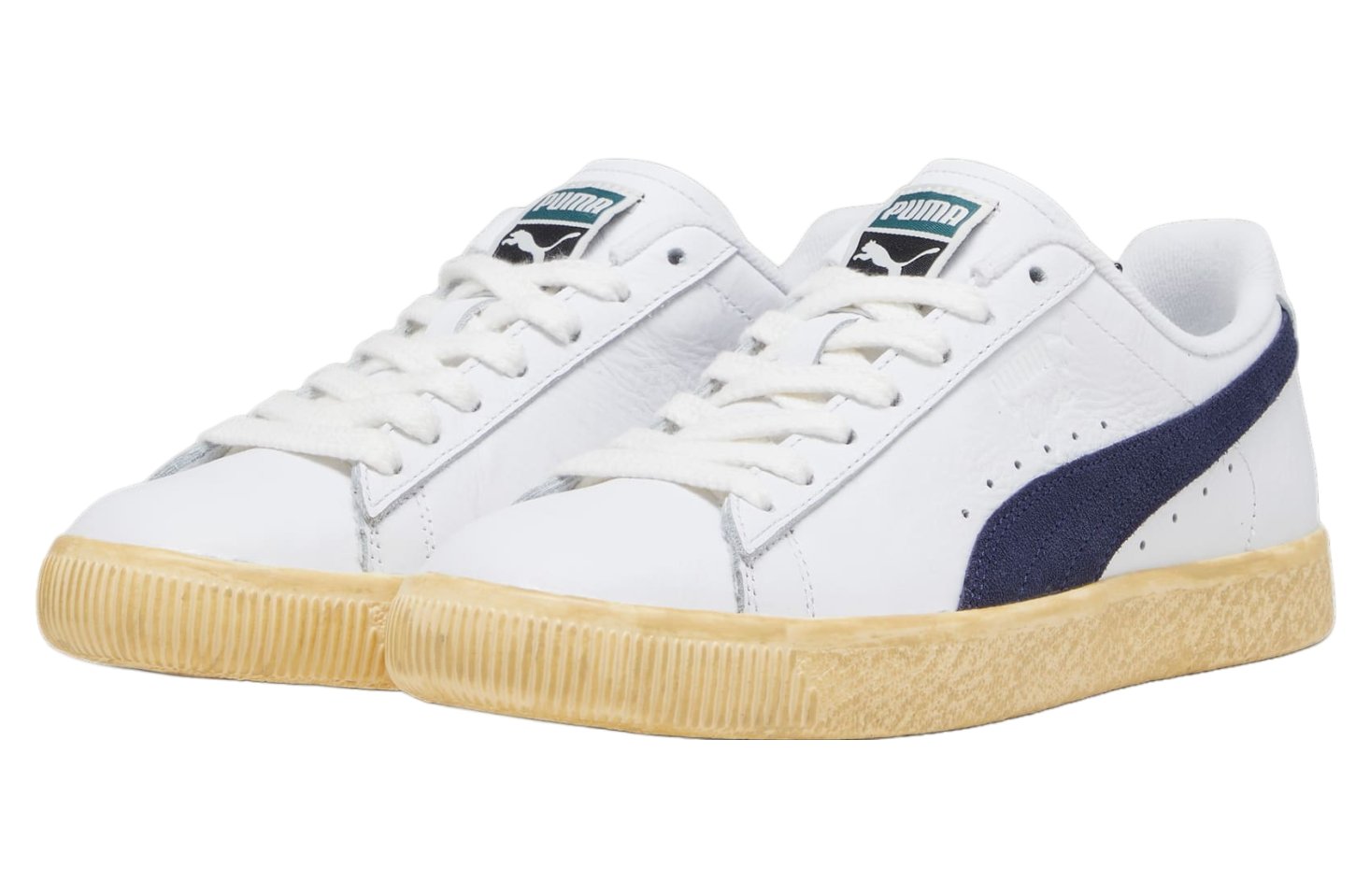 Puma Clyde Vintage White / Navy