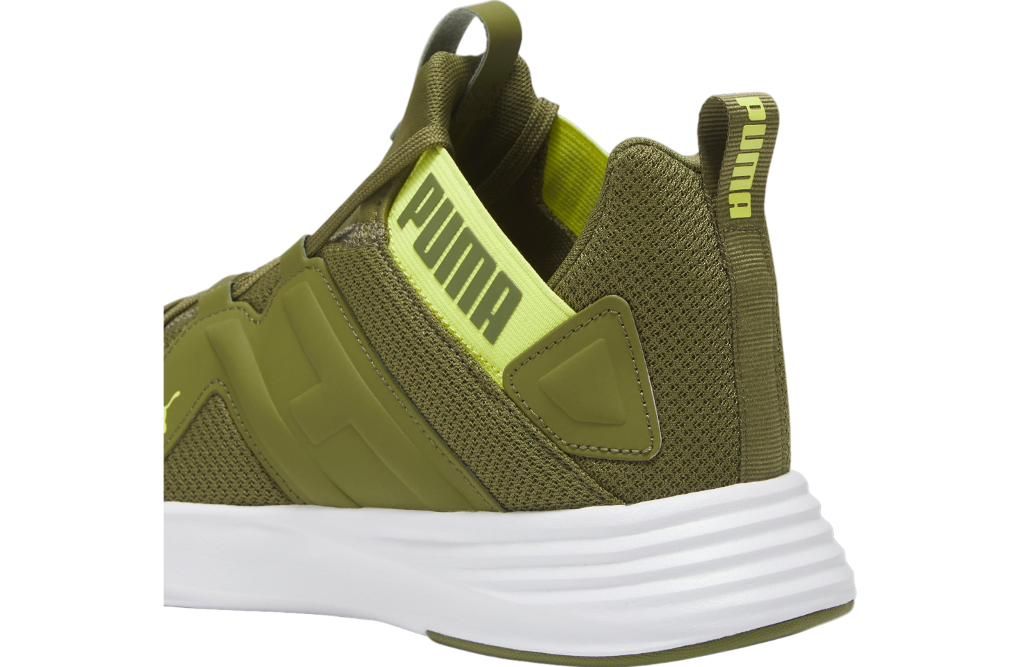 Puma Contempt Demi Olive Green / Lime Sheen