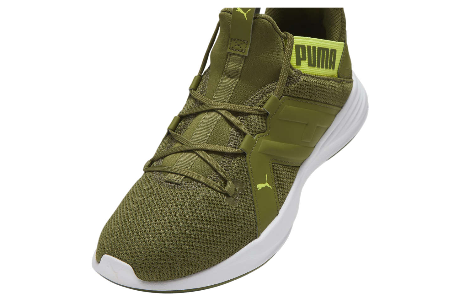 Puma Contempt Demi Olive Green / Lime Sheen