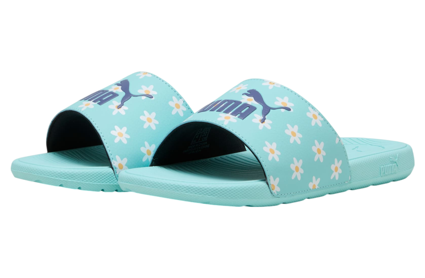 Puma Cool Cat 2.0 Daisies Gs Safe Lake / Blue Crystal / White / Almost Apricot