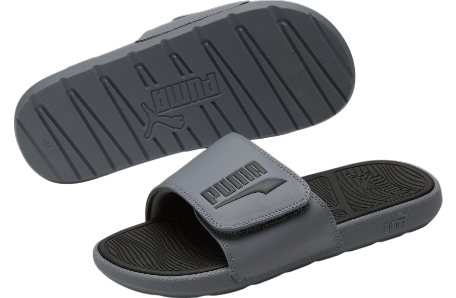 Puma Cool Cat 2.0 Fs Slides Cool Dark Gray / Black