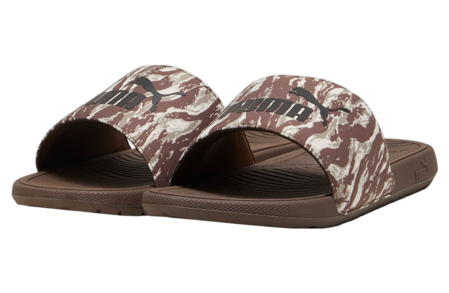 Puma Cool Cat 2.0 Nature Slides Dark Olive / Black