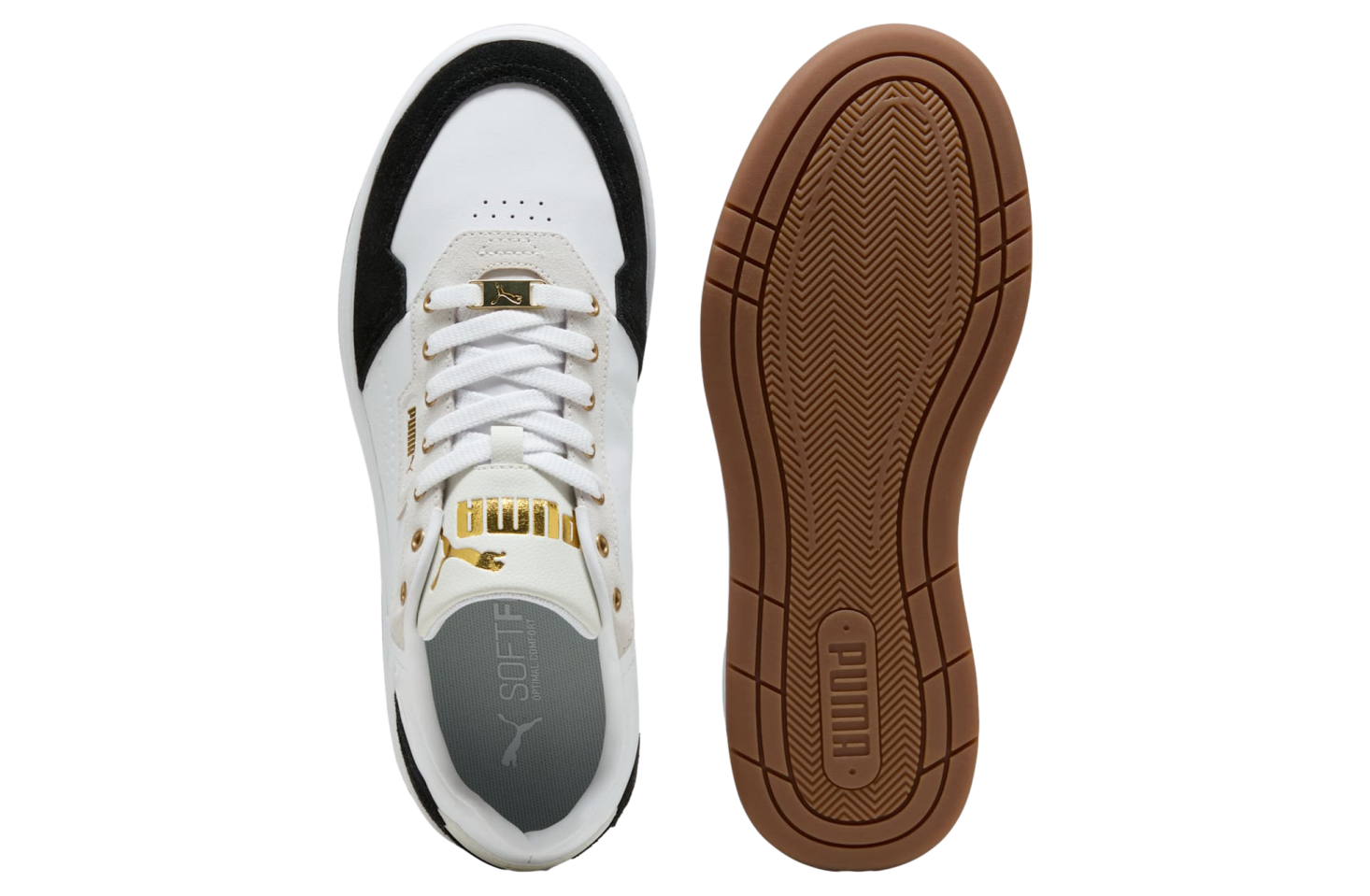 Puma Court Classic Lux Sd White / Black