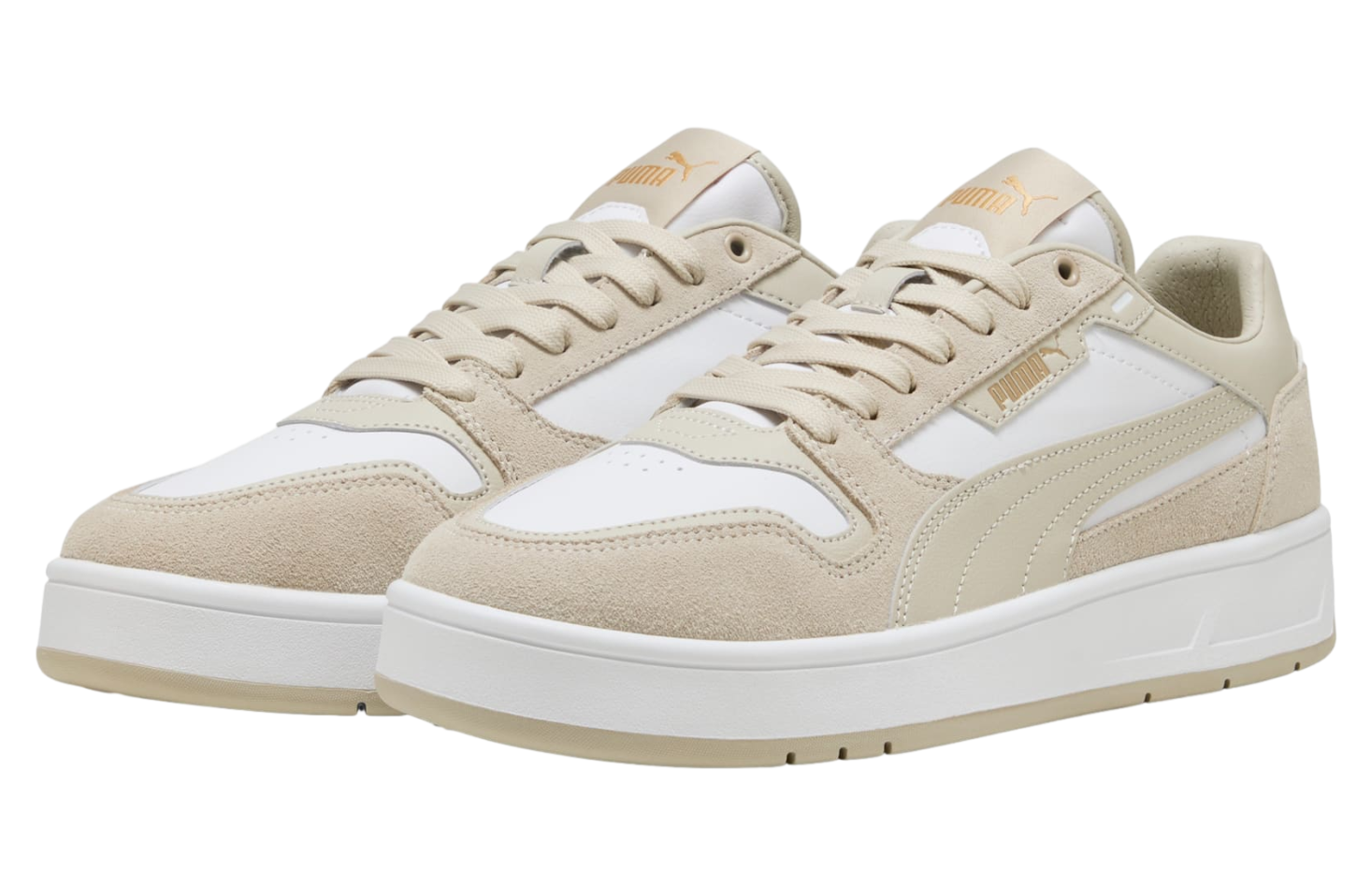 Puma Court Classic Street Suede White / Desert Dust