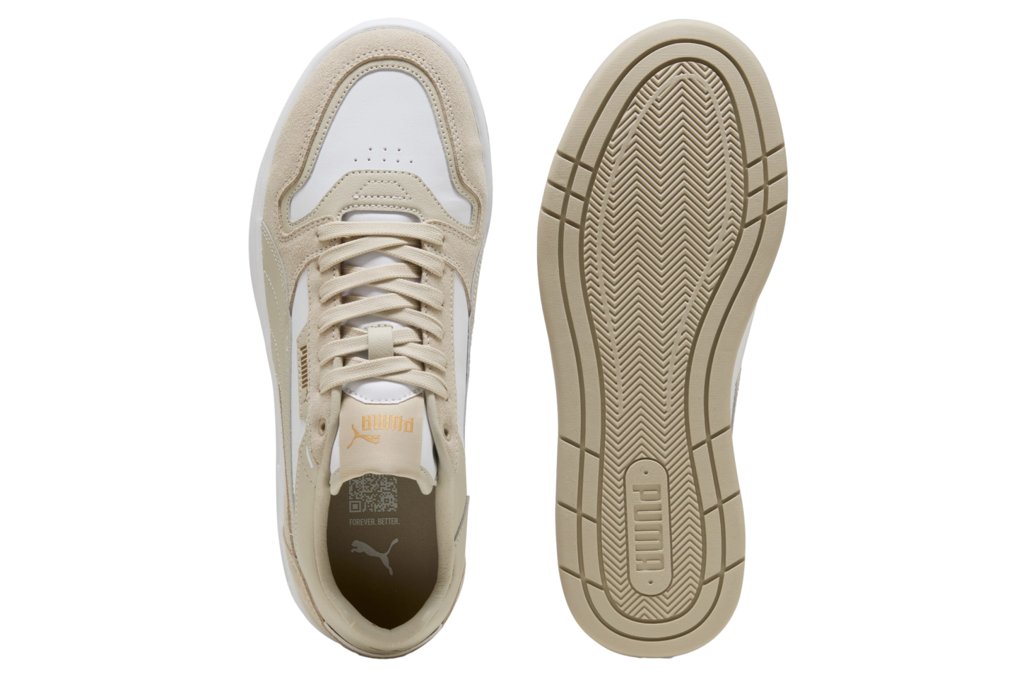Puma Court Classic Street Suede White / Desert Dust