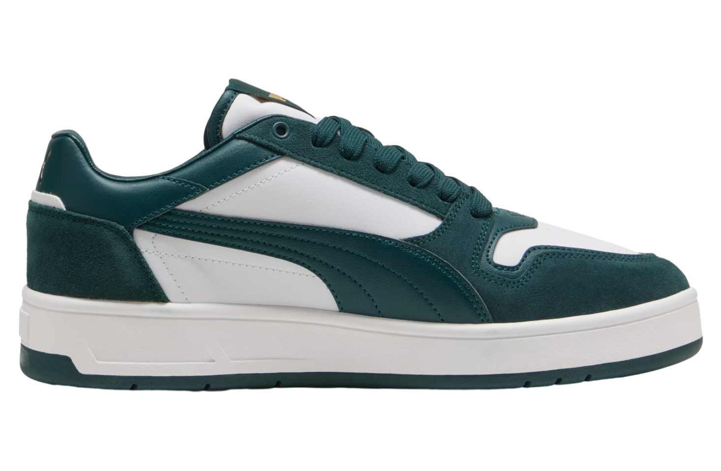 Puma Court Classic Street Suede White / Green Terrain
