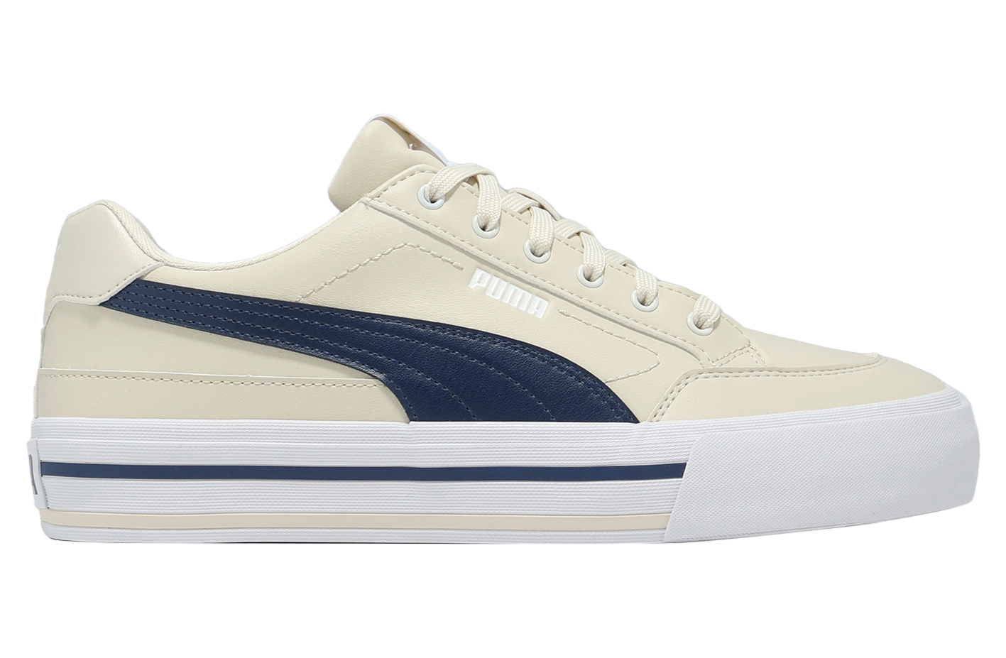 Puma Court Classic Vulc Fs Sl Ivory / Navy