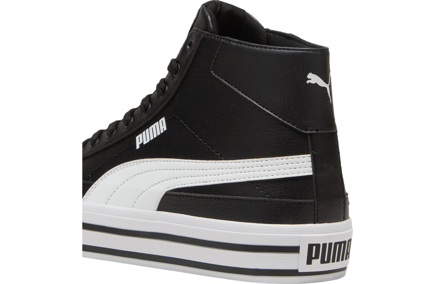 Puma Court Classic Vulc Mid Black / White