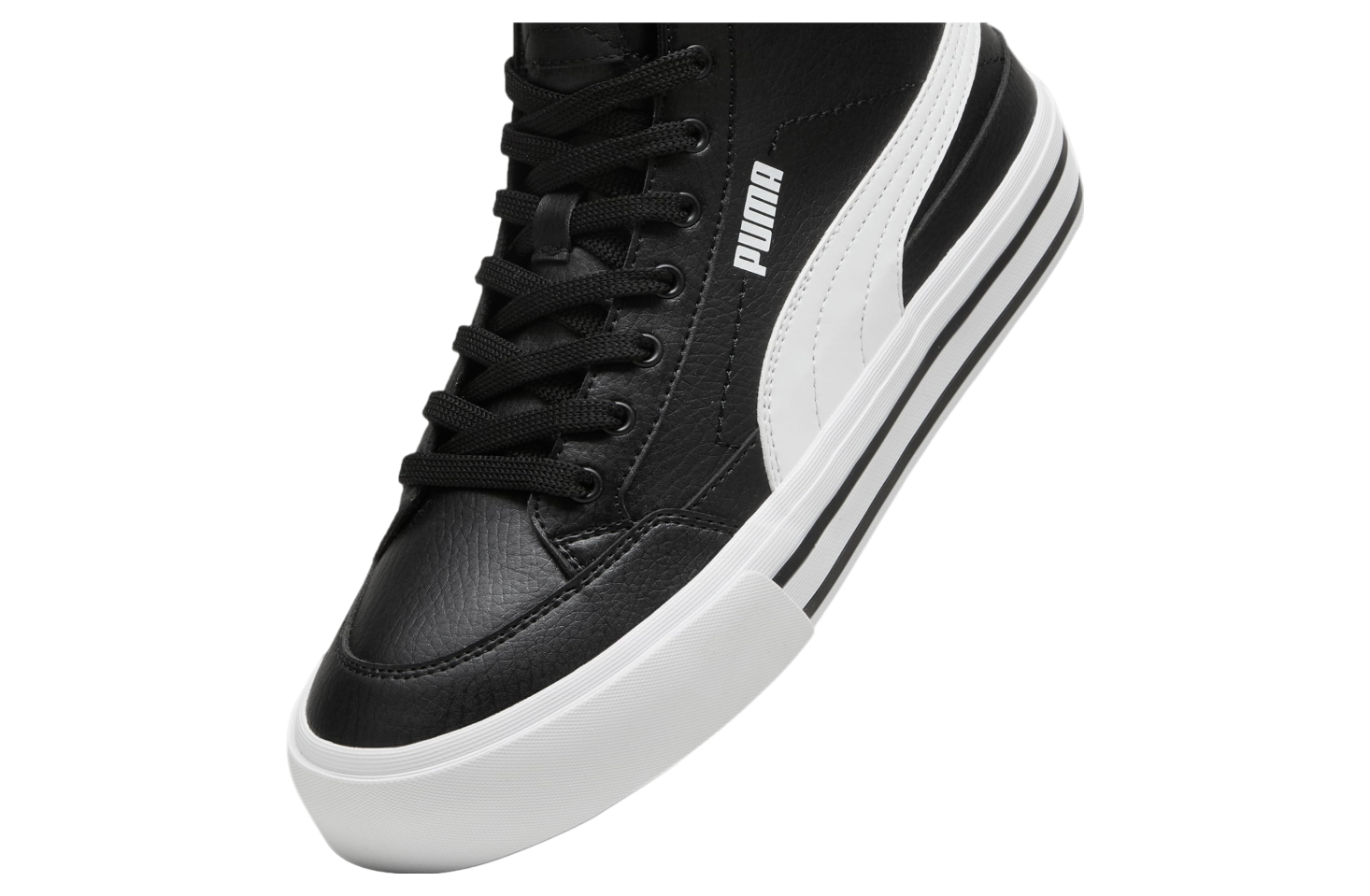 Puma Court Classic Vulc Mid Black / White