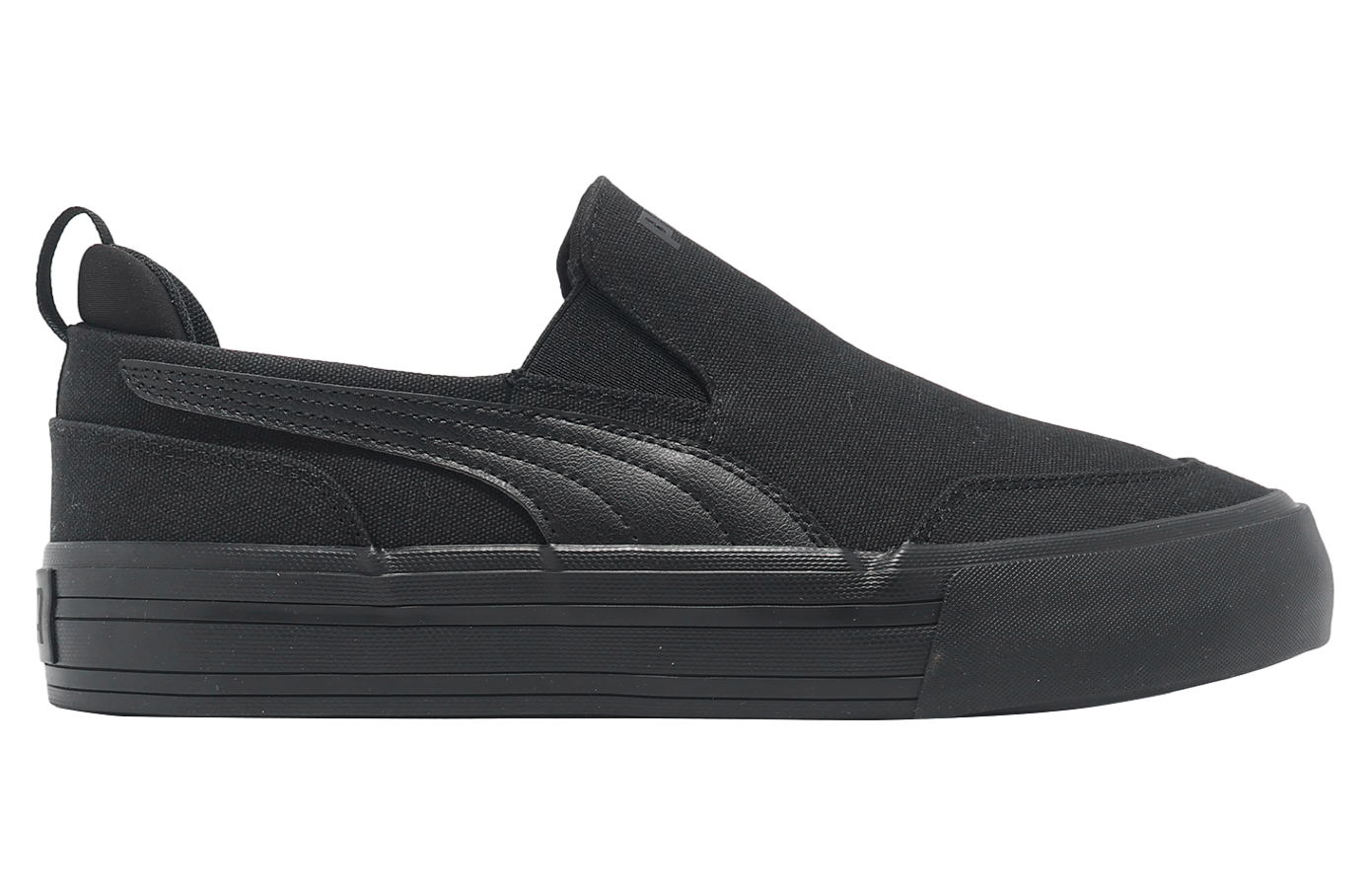 Puma Court Classic Vulc Slip On Black