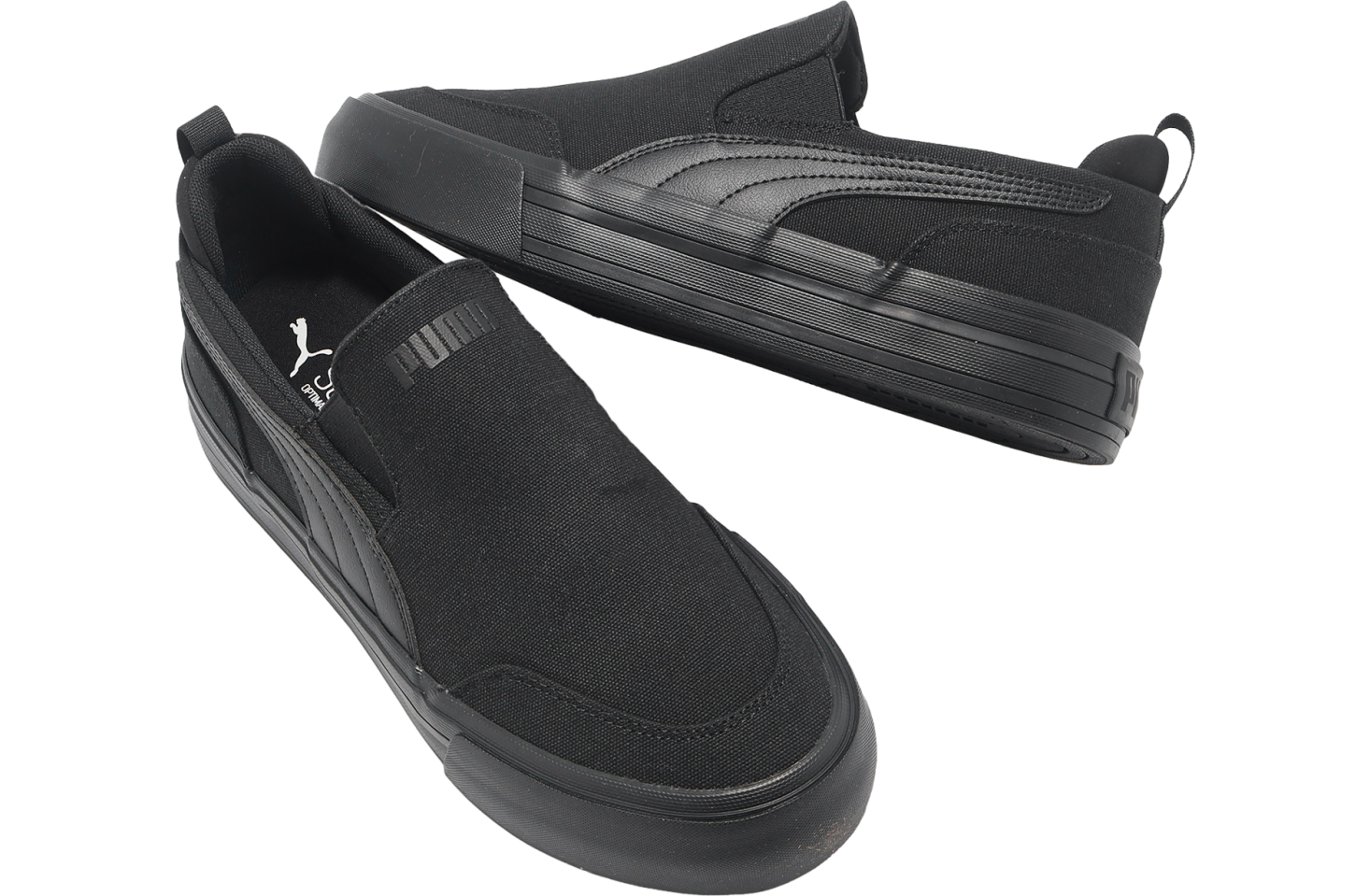 Puma Court Classic Vulc Slip On Black