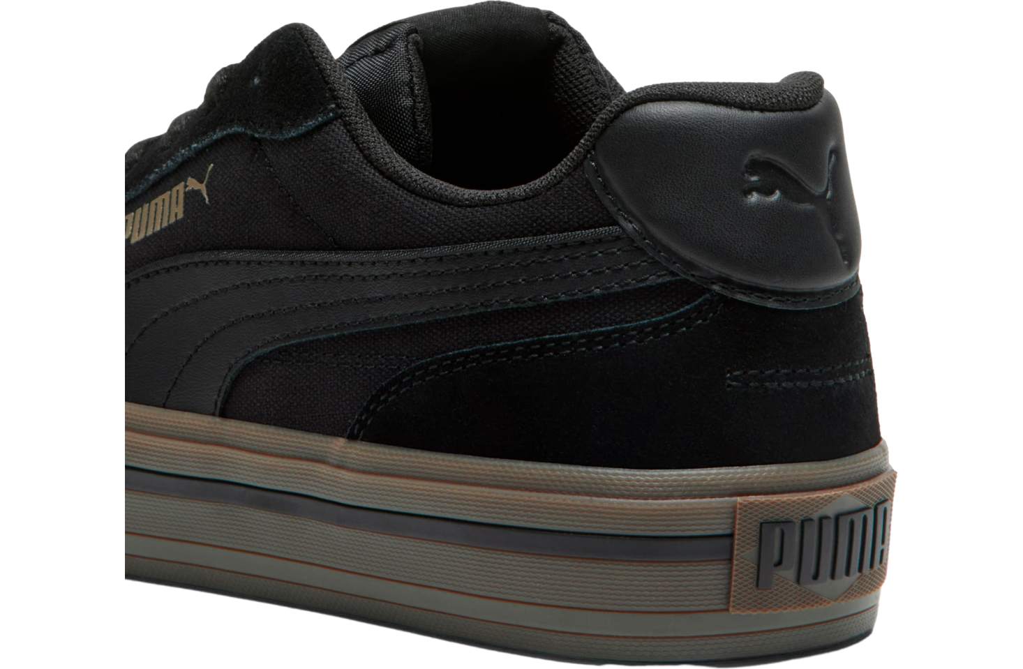 Puma Court Classic Vulcanized Black / Gold