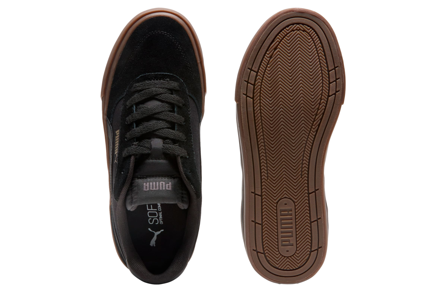 Puma Court Classic Vulcanized Black / Gold