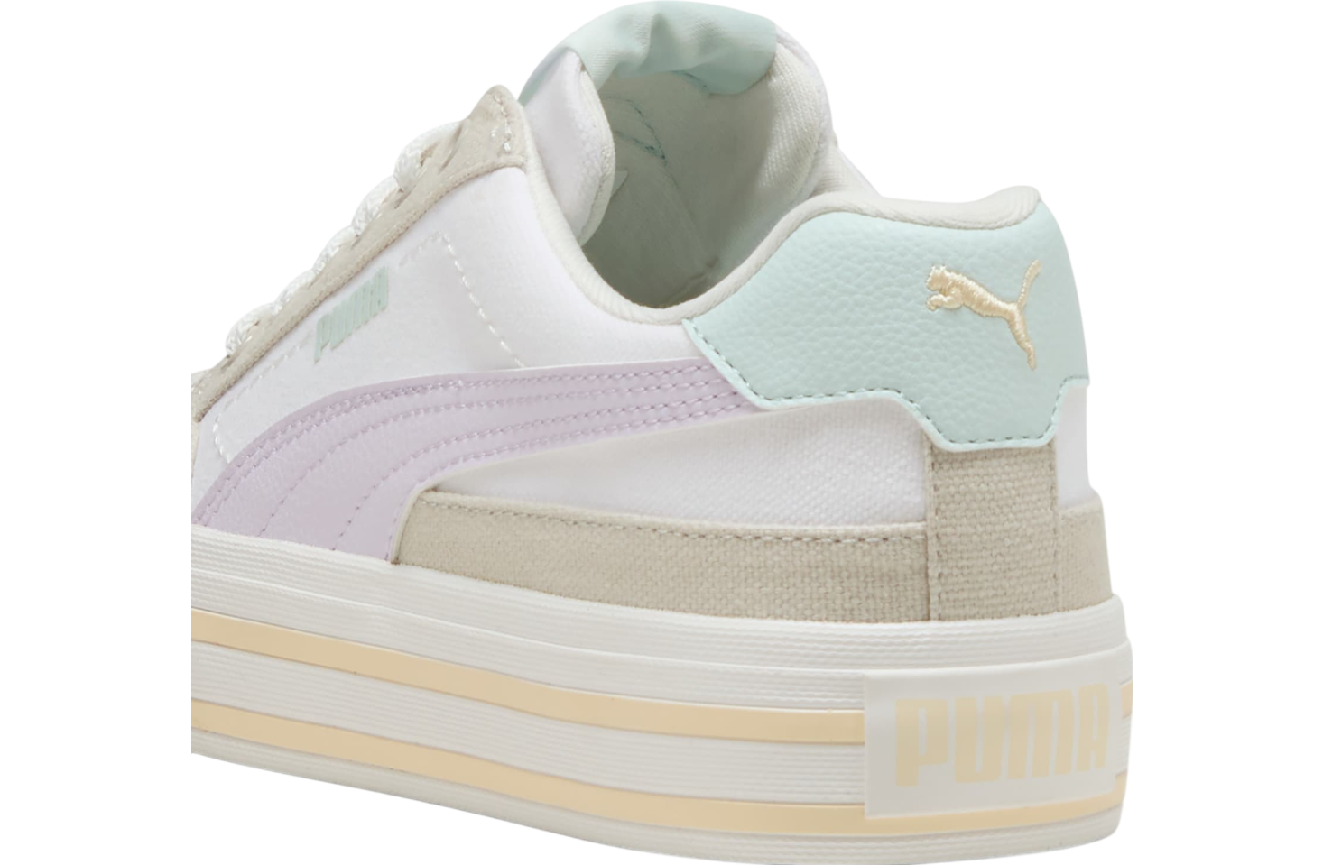 Puma Court Classic Vulcanized Formstrip White / Lilac Frost