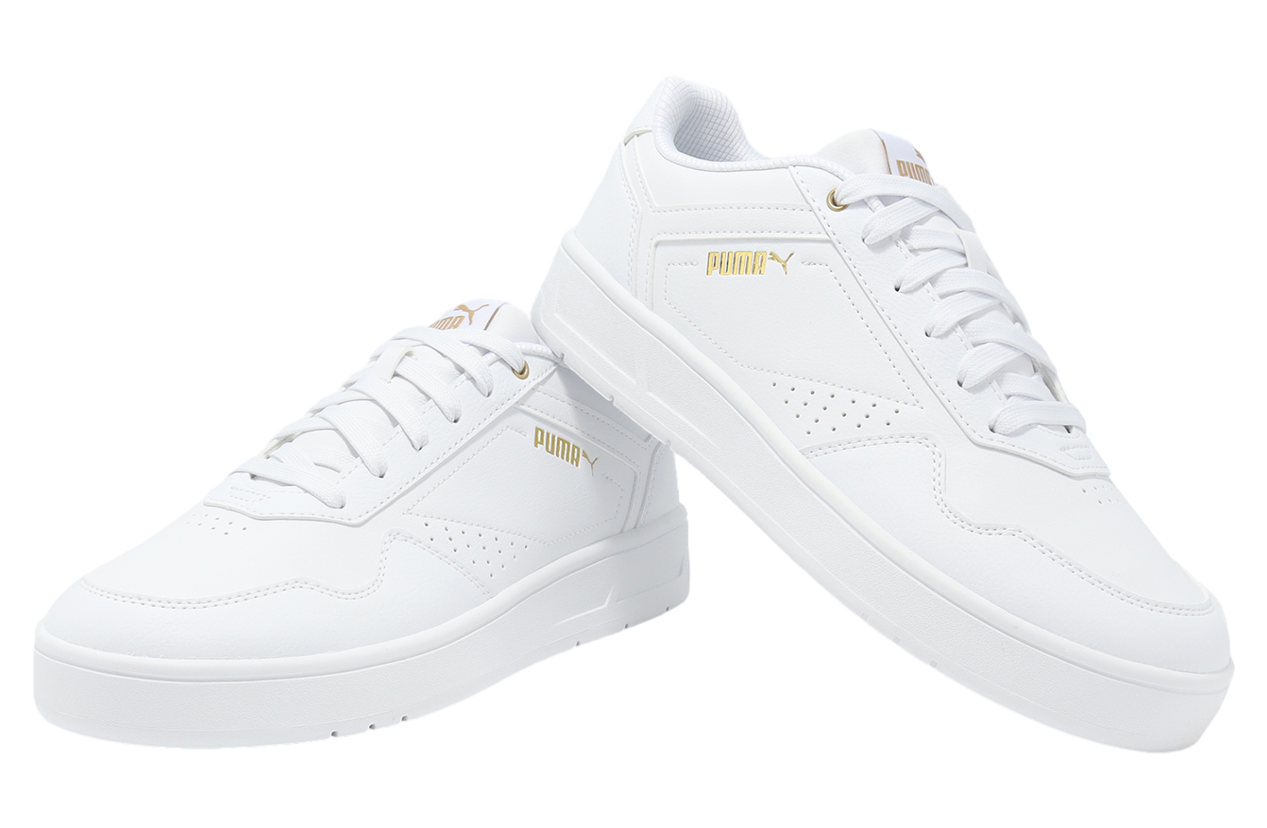 ◆PUMA◆ Coat Classic White Vine Gold 39501803 395018-03 Puma Court Classic White / Gold - Jan 2024 - 39501801