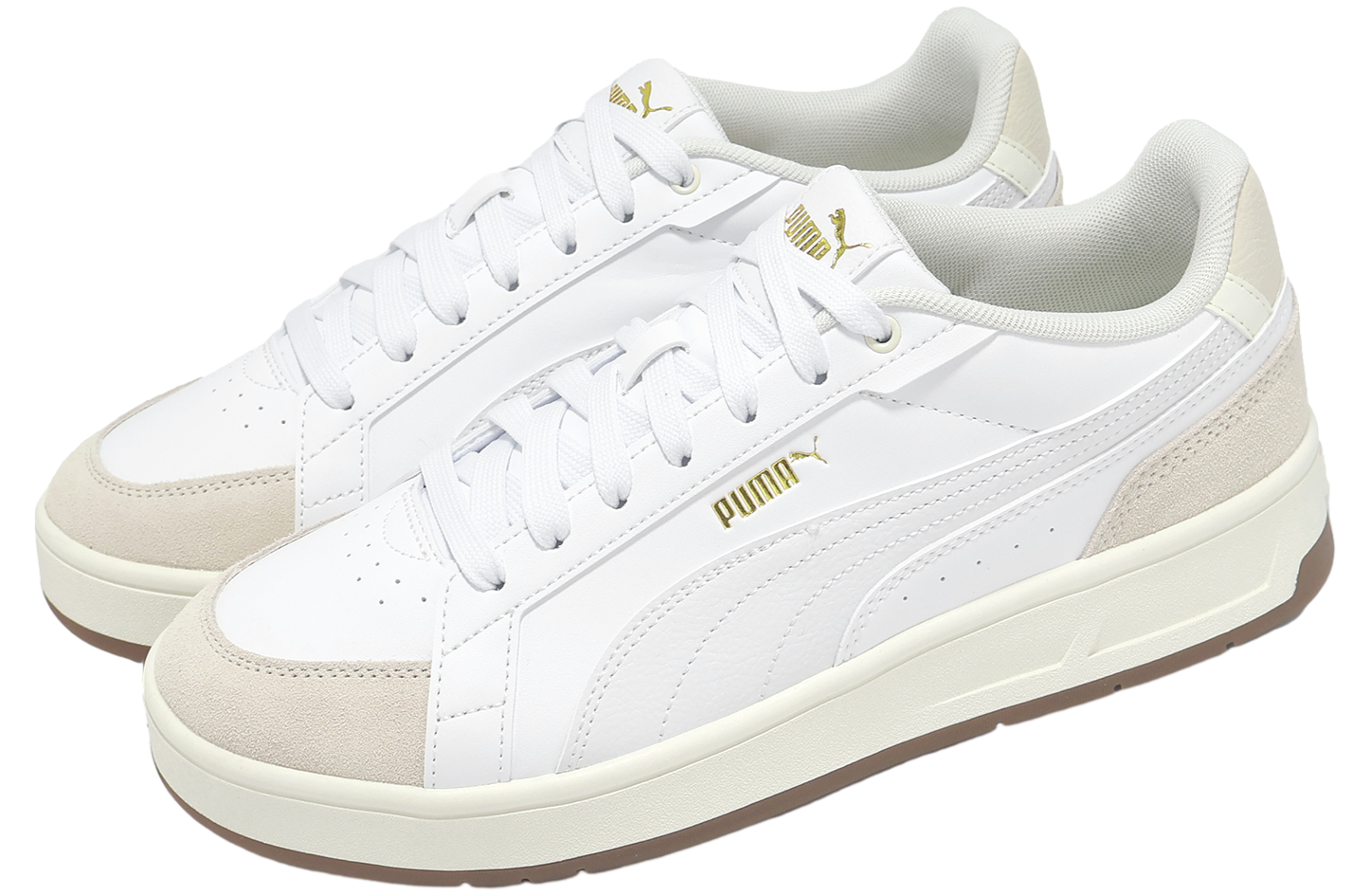 Puma Court Classico Sport White / Beige