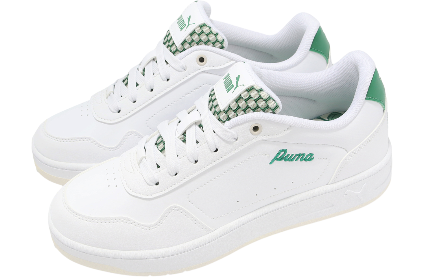 Puma Court Classy Blossom WMNS White / Archive Green