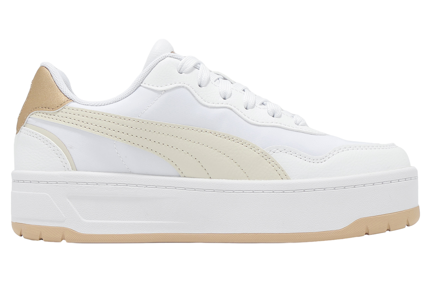 Puma Court Lally Skye Aqua Metal WMNS White / Beige