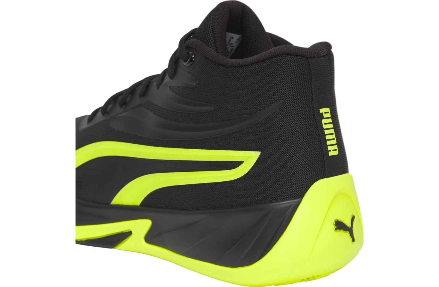 Puma Court Pro Black / Electric Lime