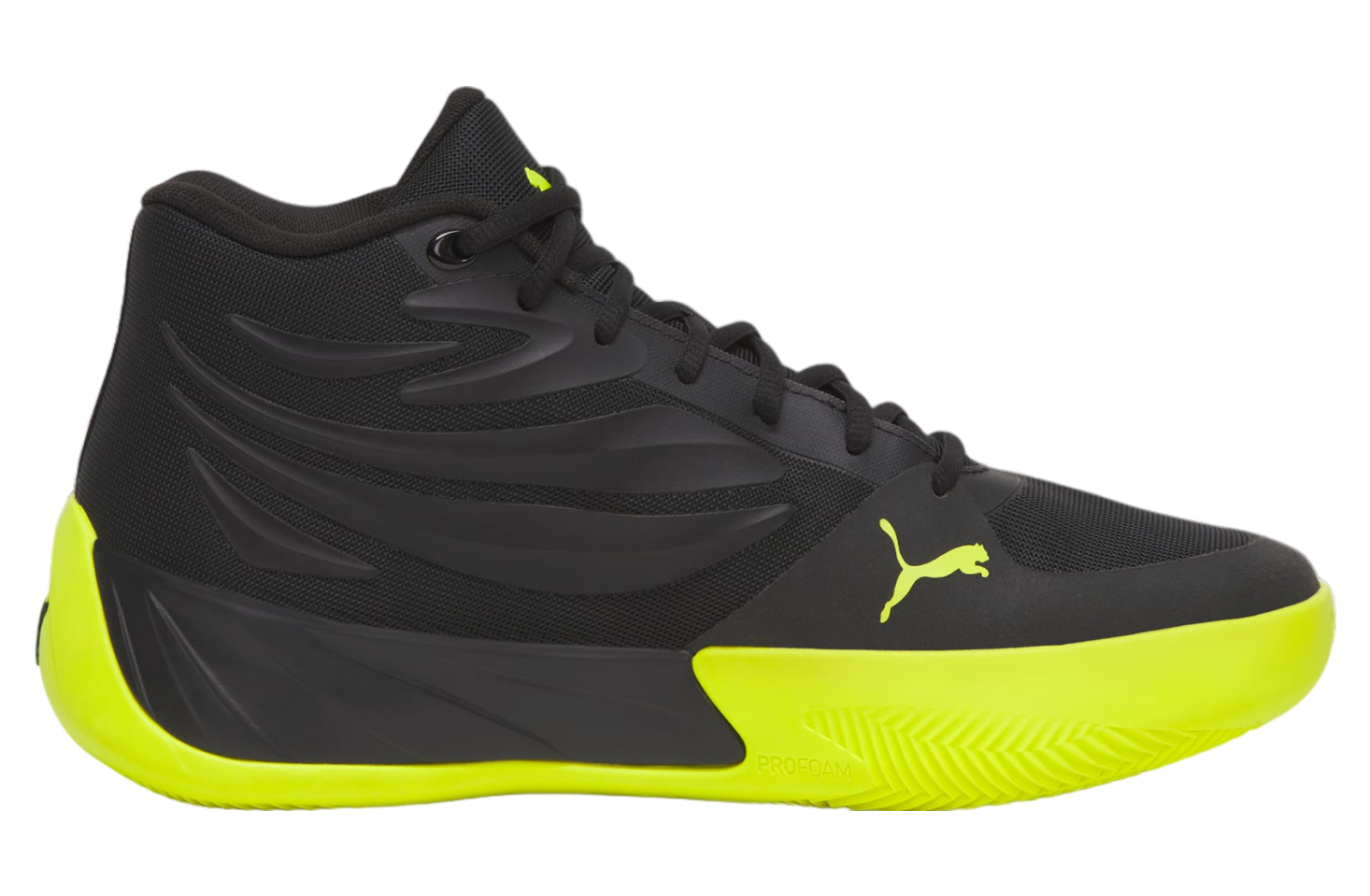 Puma Court Pro Black / Electric Lime