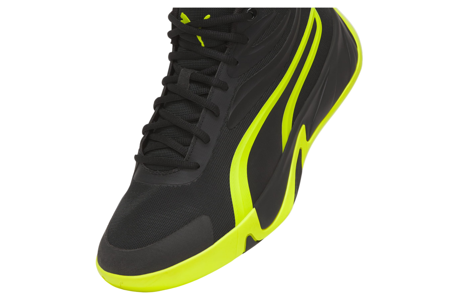 Puma Court Pro Black / Electric Lime