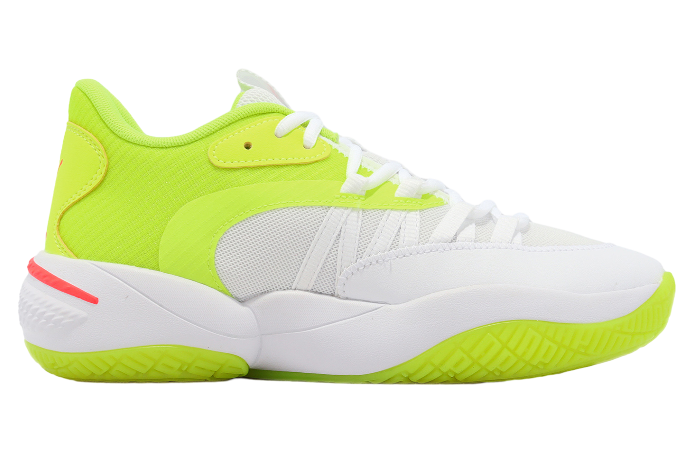 Puma Court Rider 2.0 Glow Stick White / Lime Squeeze