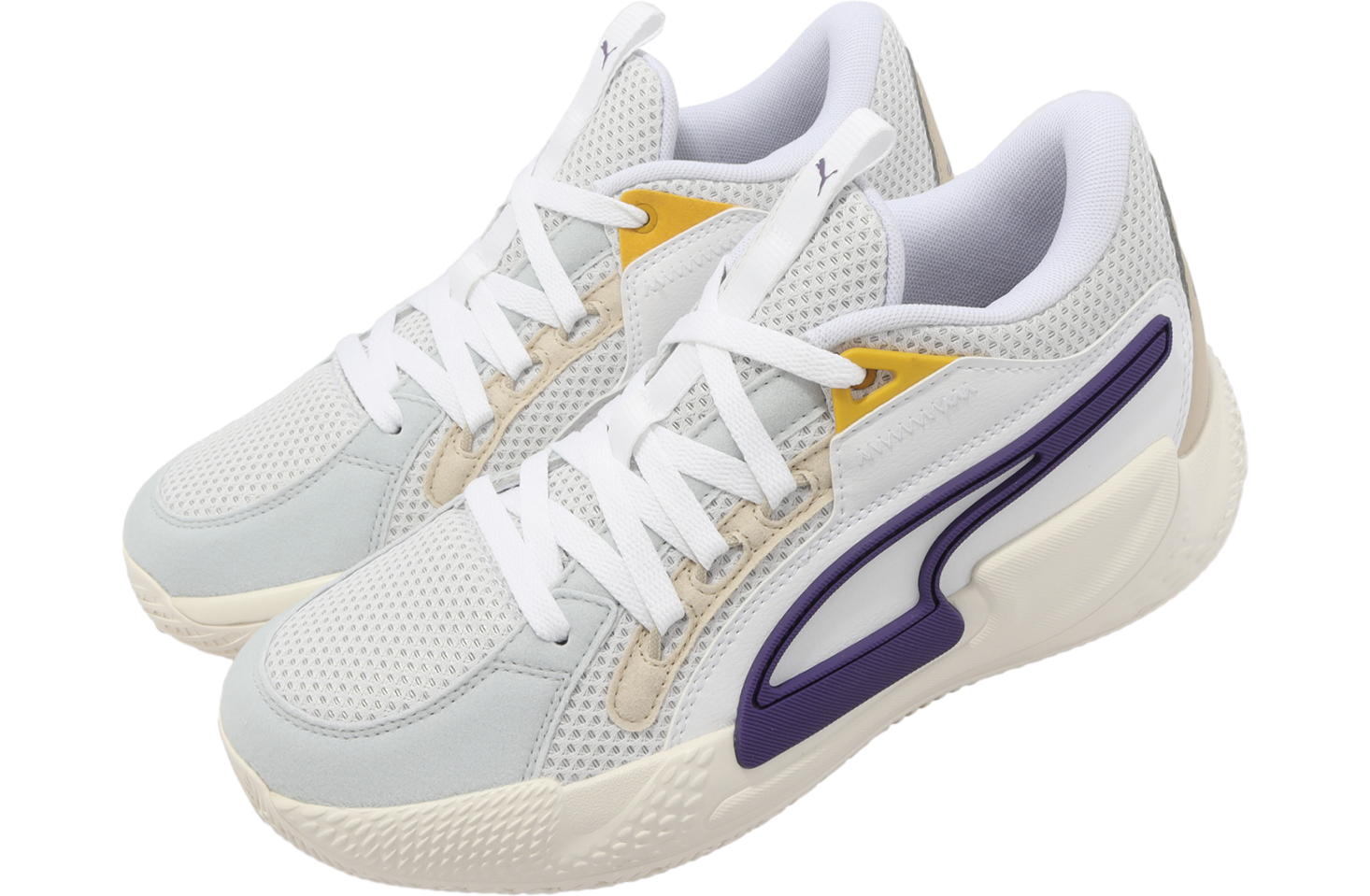 Puma Court Rider Chaos Slash White / Team Violet