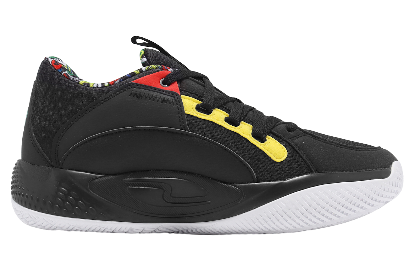 Puma Court Rider Chaos Trash Talk Black / Pele Yellow