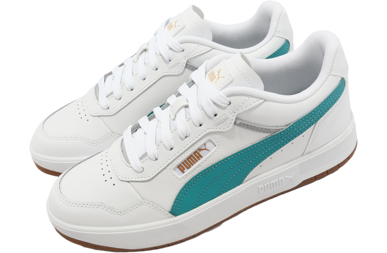 Puma Court Ultra Puma White / Green Lagoon