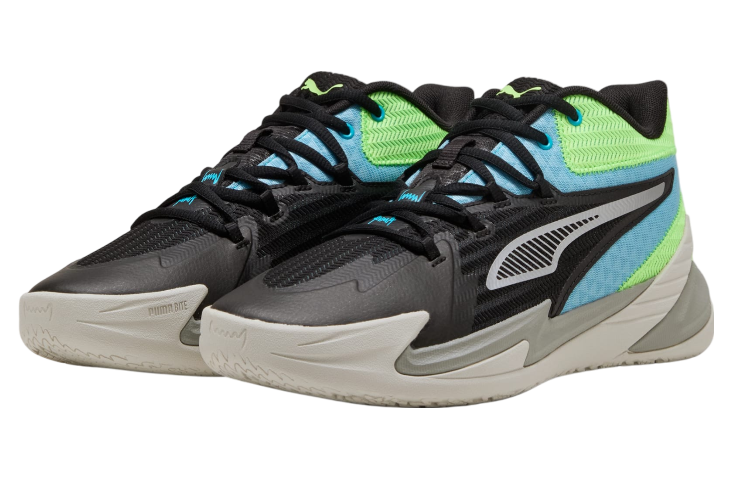 Puma Dagger Black / Bright Aqua