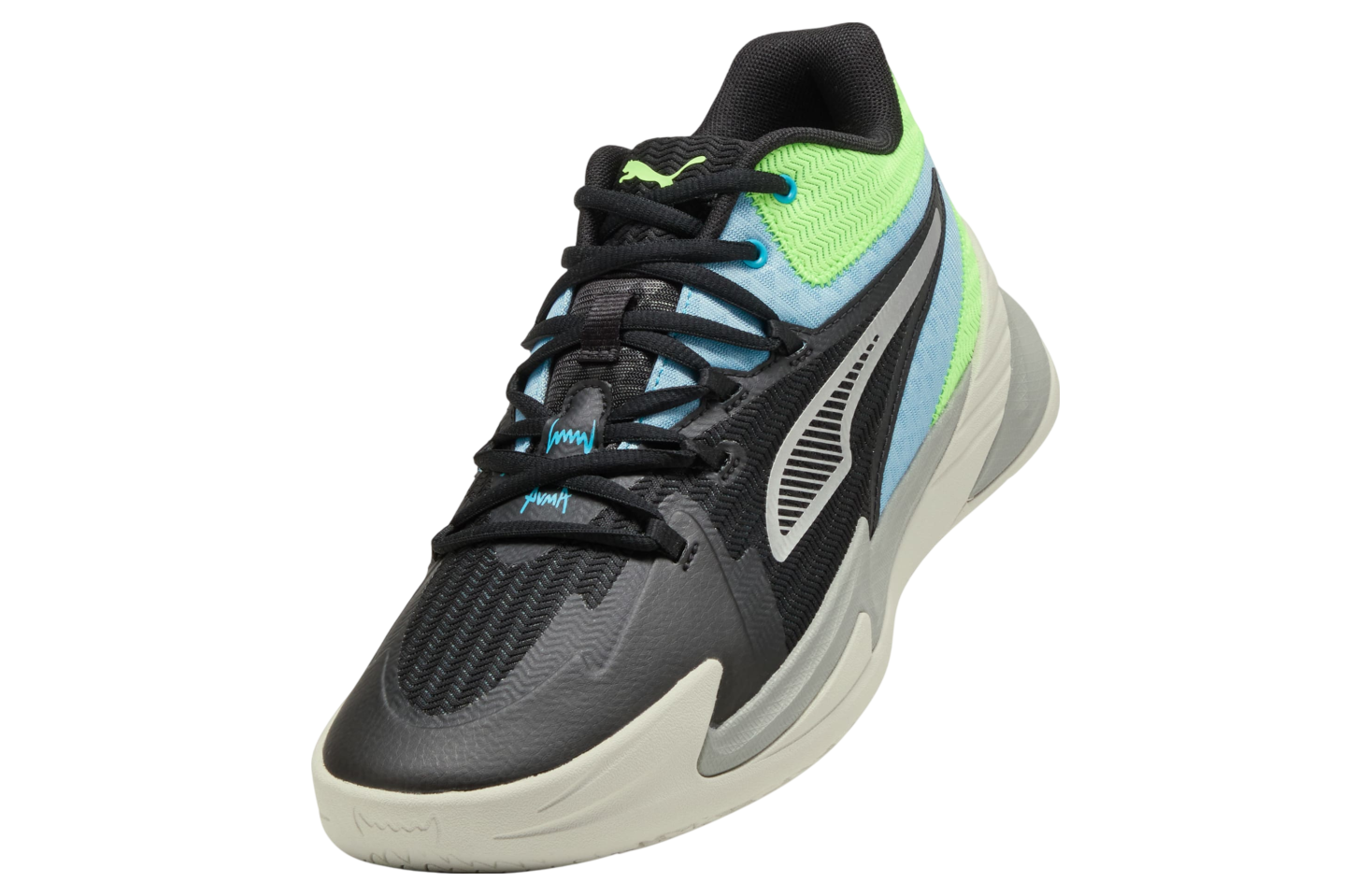 Puma Dagger Black / Bright Aqua