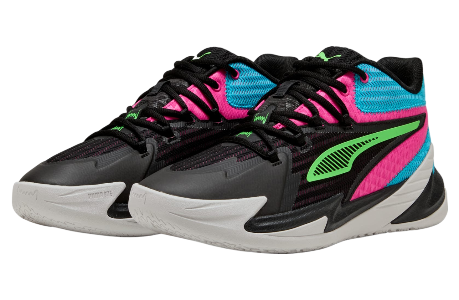 Puma Dagger Black / Fluro Pink Pes