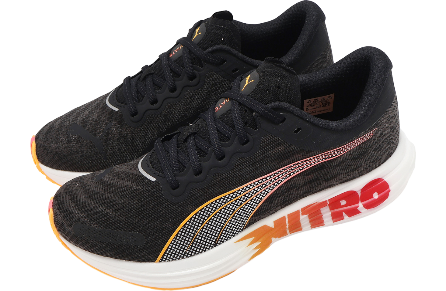 Puma Deviate Nitro 2 Black / Sun Stream