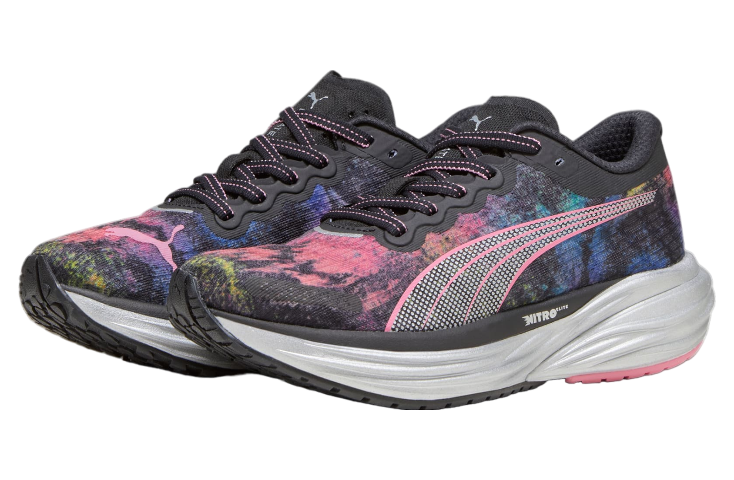 Puma Deviate Nitro 2 Marathon Series WMNS Black / Strawberry Burst