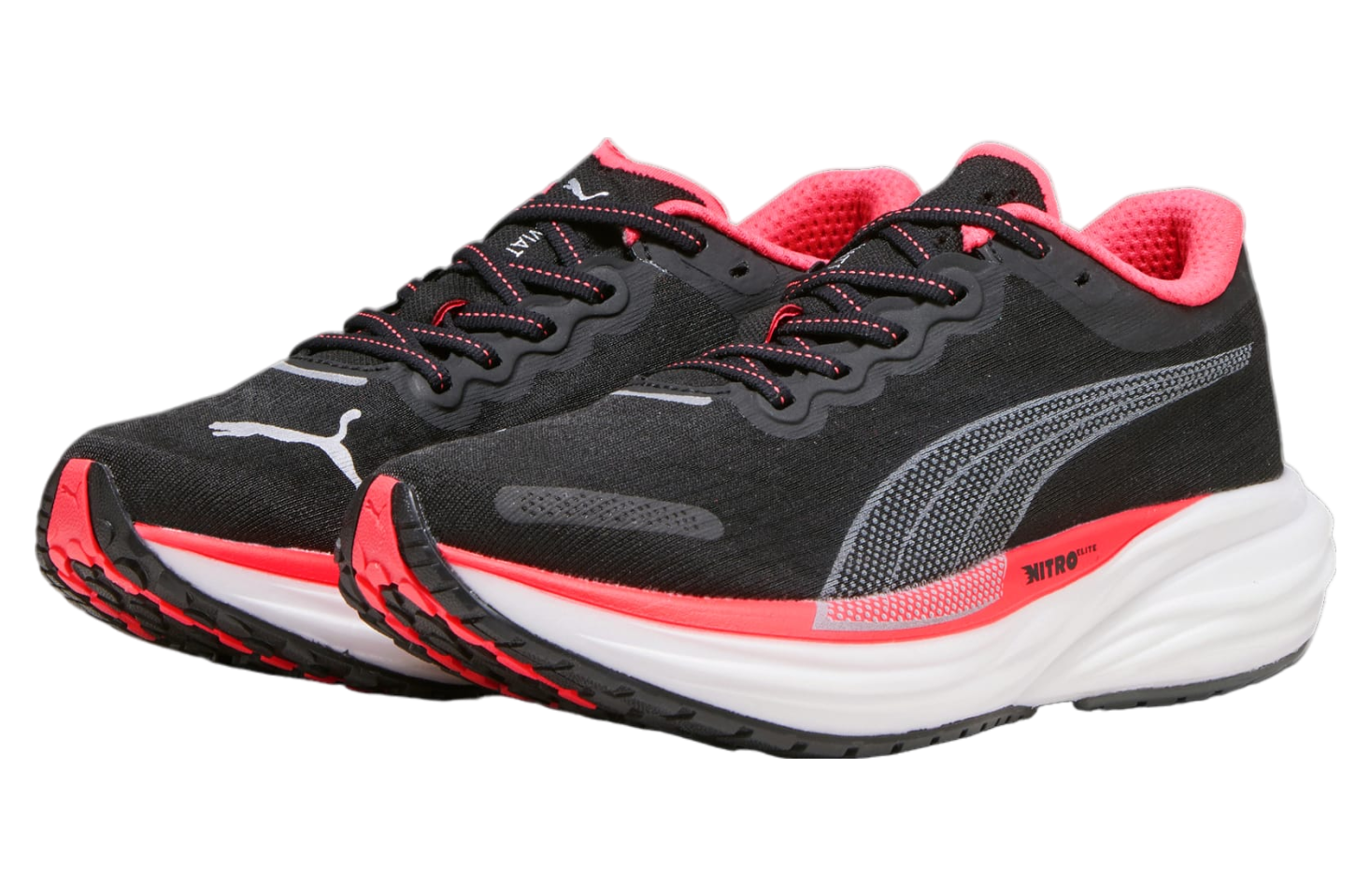 Puma Deviate Nitro 2 WMNS Black / Fire Orchid