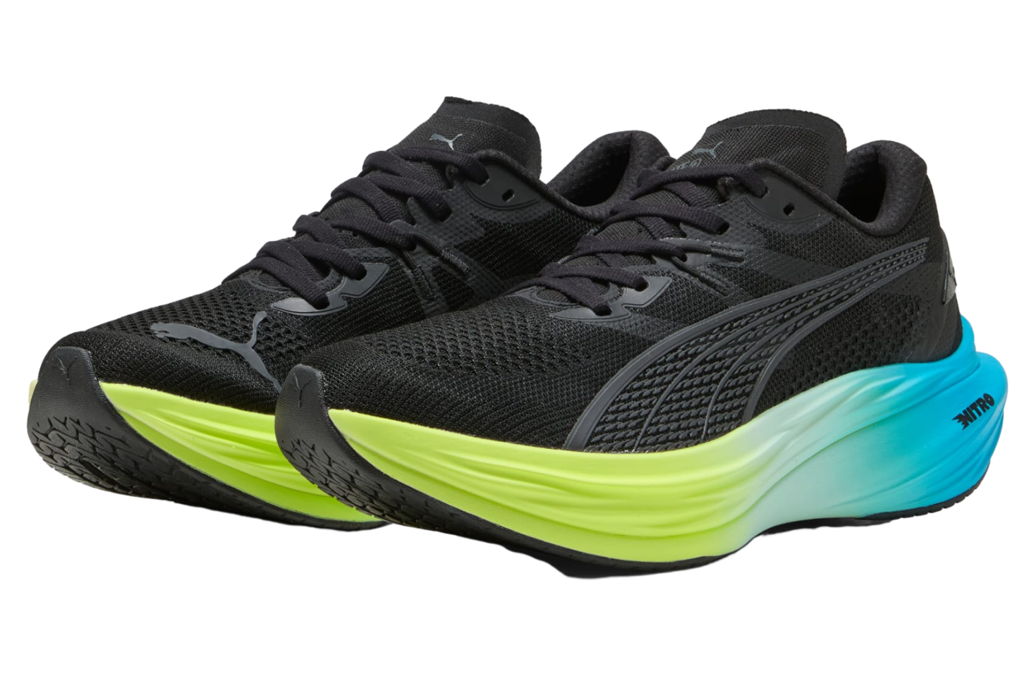 Puma Deviate Nitro 3 Black / Speed Blue