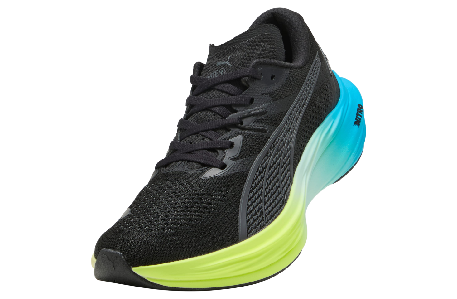 Puma Deviate Nitro 3 Black / Speed Blue