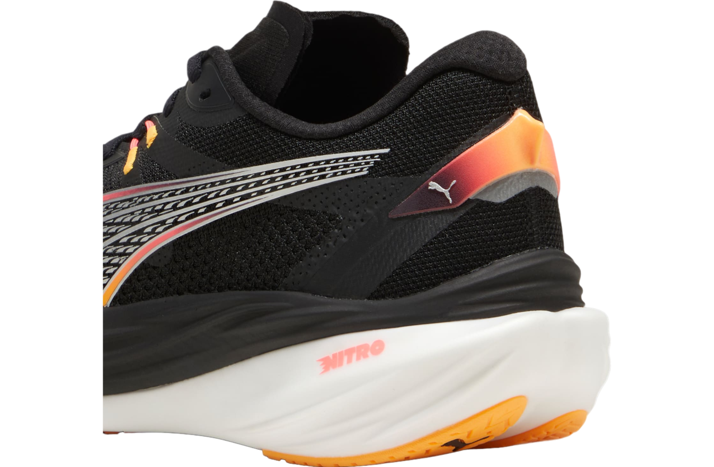 Puma Deviate Nitro 3 Black / Sun Stream