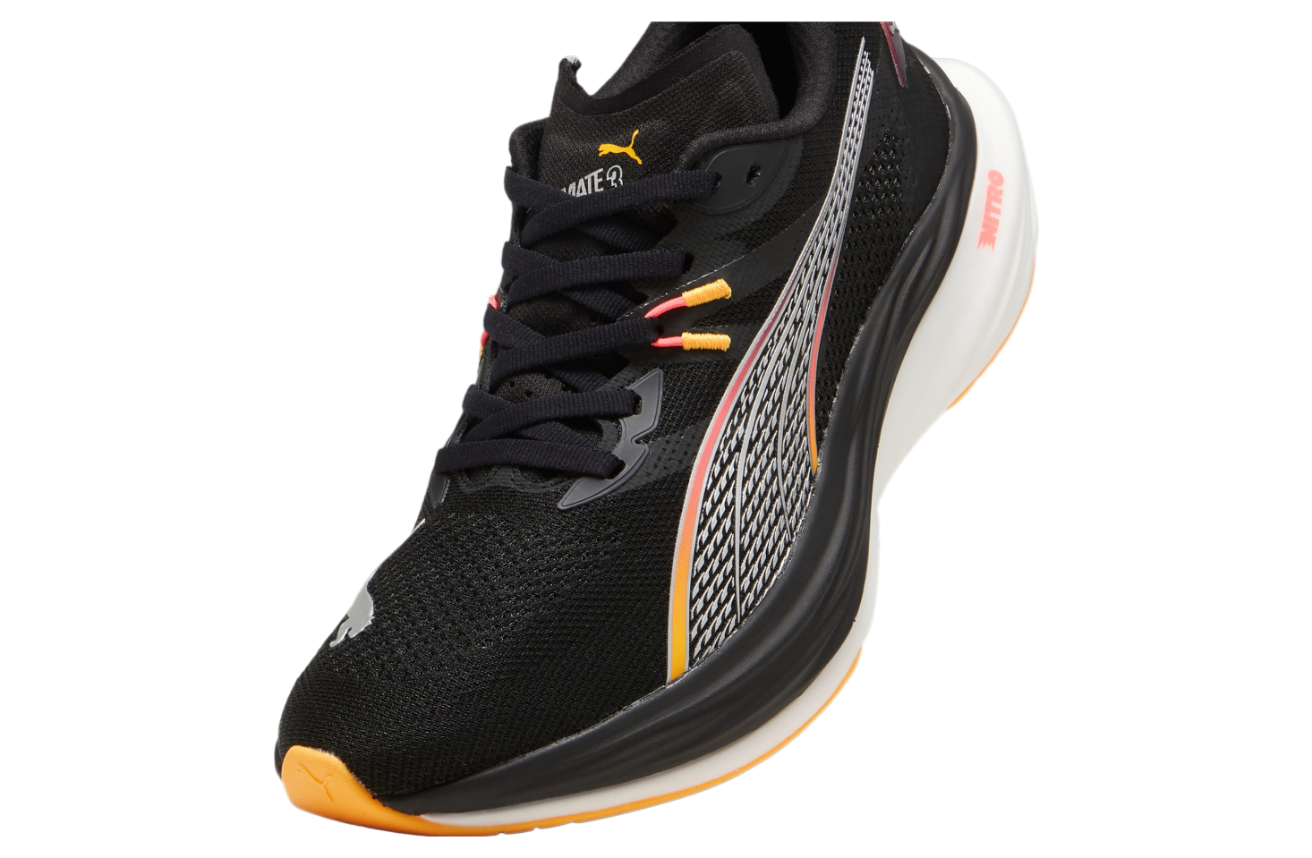 Puma Deviate Nitro 3 Black / Sun Stream