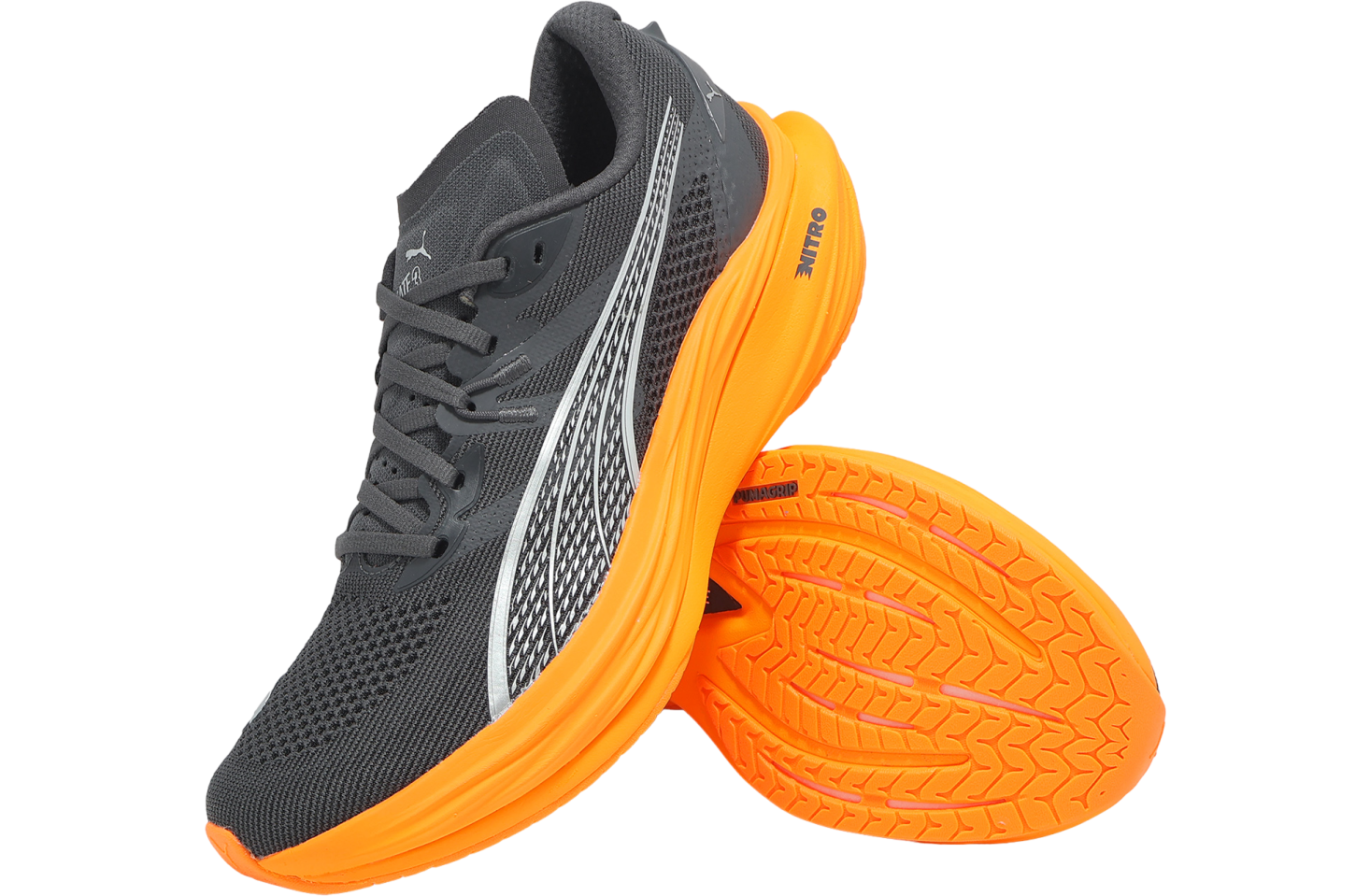 Puma Deviate Nitro 3 Dusky Gray / Heat Fire