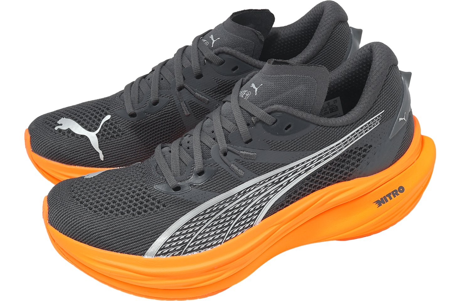 Puma Deviate Nitro 3 Dusky Gray / Heat Fire