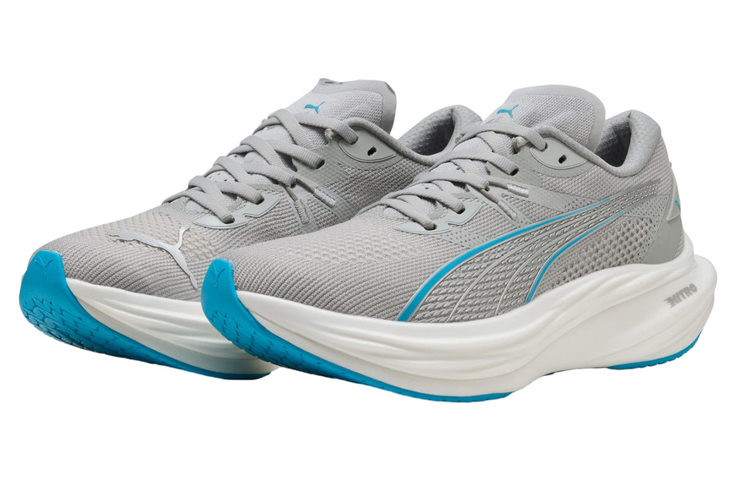 Puma Deviate Nitro 3 Gray Echo / Speed Blue