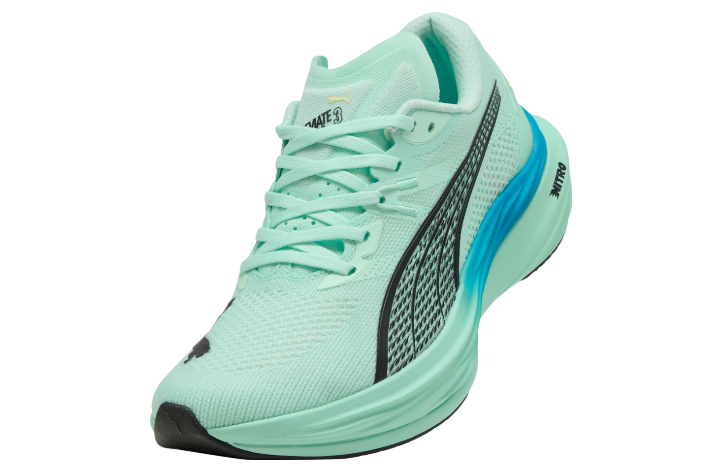 ★ PUMA★ Diviate Nitro 3 Mint Speed Blue 30970722 309707-2 Deviate NITRO™ 3 Men's Road Running Shoes | PUMA