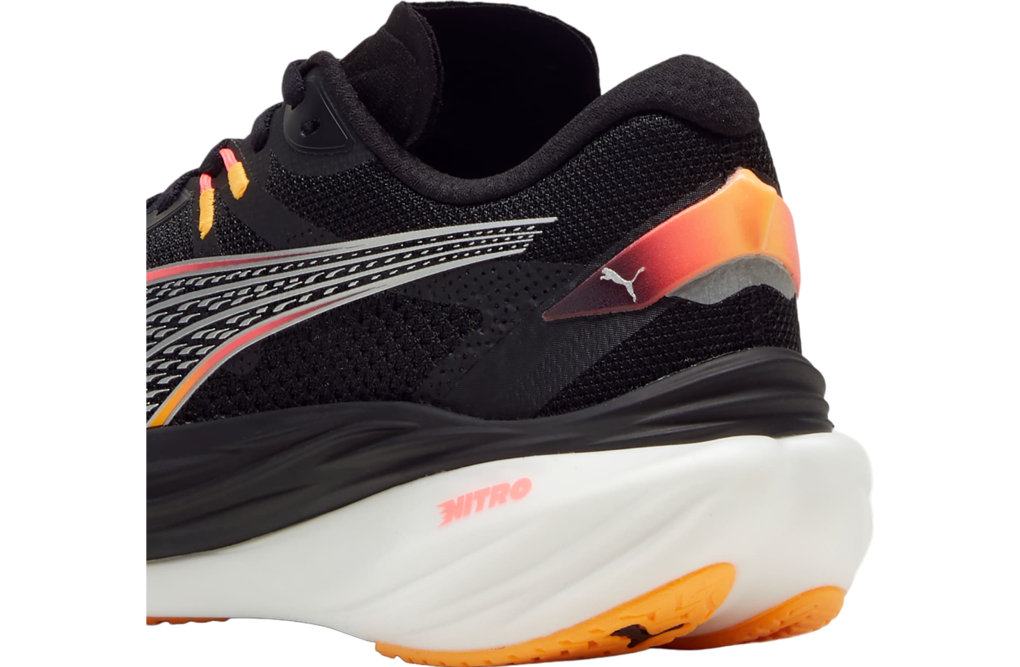 Puma Deviate Nitro 3 Wide WMNS Black / Sunset Glow