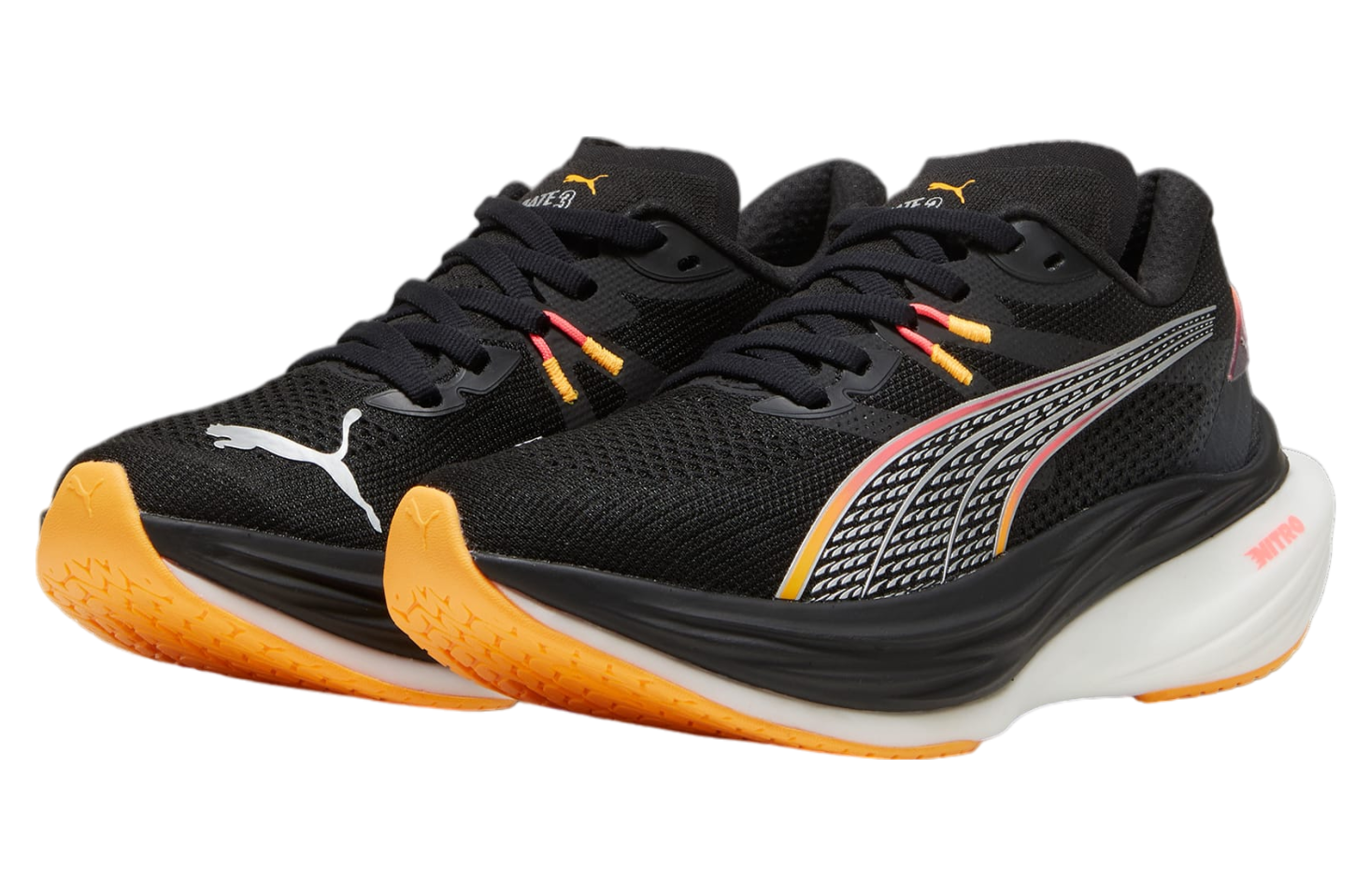 Puma Deviate Nitro 3 WMNS Black / Sunset Glow