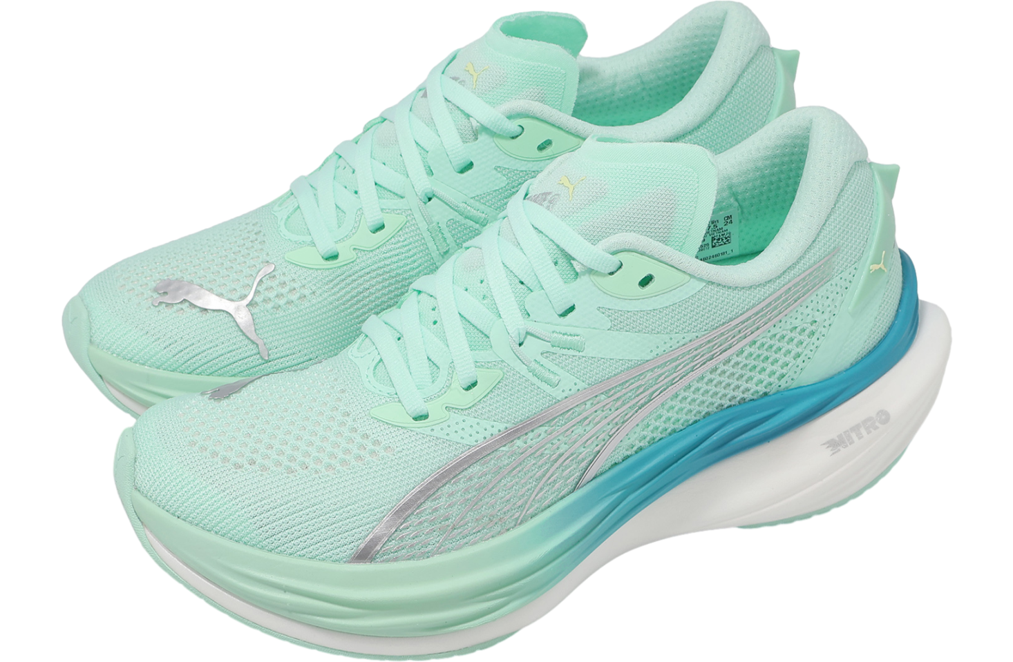 Puma Deviate Nitro 3 WMNS Mint Melt / Speed Blue - Jul 2025