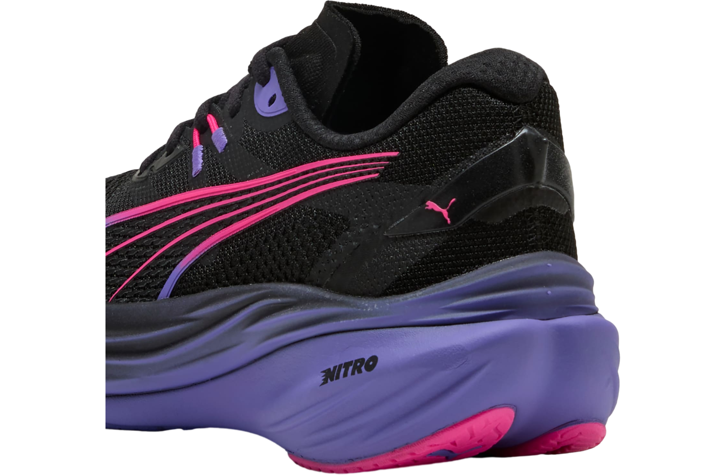 Puma Deviate Nitro Digitokyo Wmns Black / Fluro Pink Pes