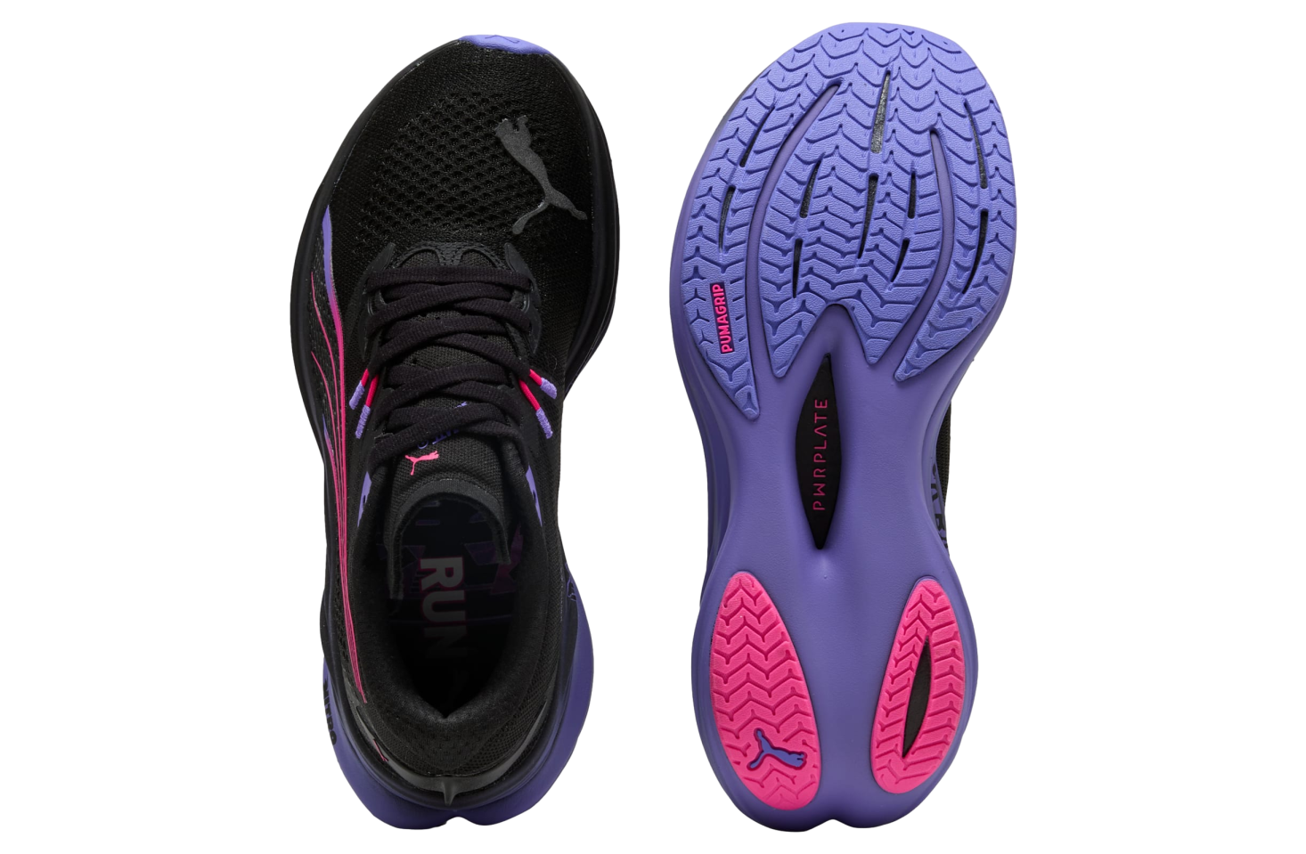 Puma Deviate Nitro Digitokyo Wmns Black / Fluro Pink Pes