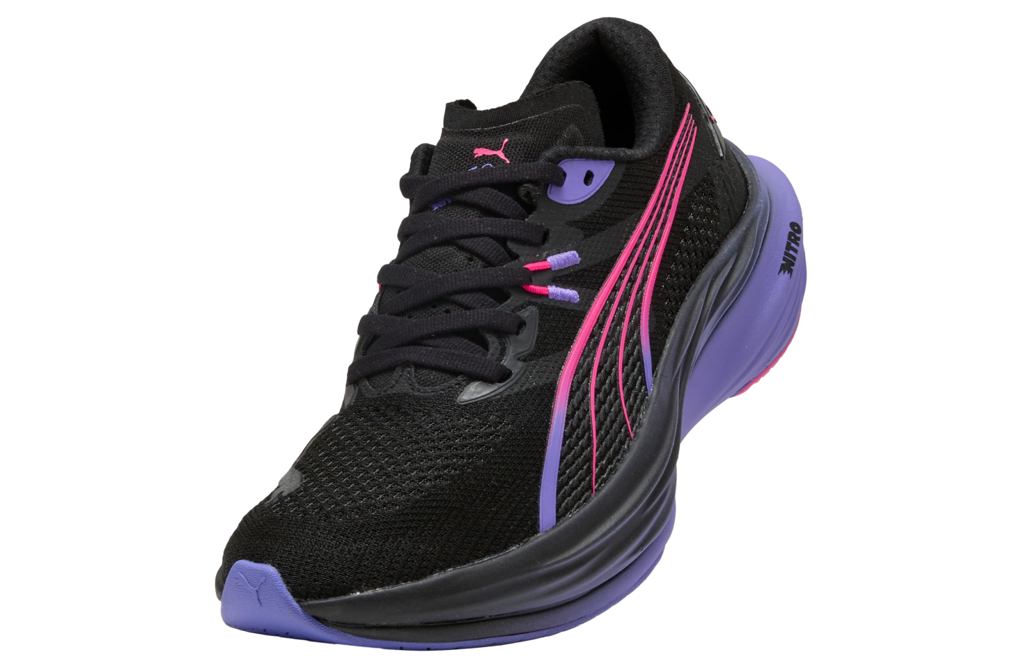 Puma Deviate Nitro Digitokyo Wmns Black / Fluro Pink Pes