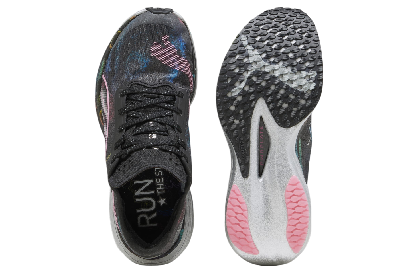 Puma Deviate Nitro Elite 2 Marathon Series WMNS Black / Strawberry Burst